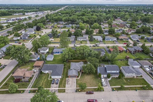 3917 Jonathan Simpson Dr, Joliet, IL 60431 - aerial view of property's location featuring nearby suburban area
