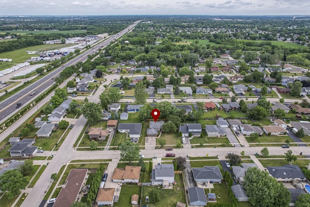 3917 Jonathan Simpson Dr, Joliet, IL 60431 - aerial view of property's location featuring nearby suburban area
