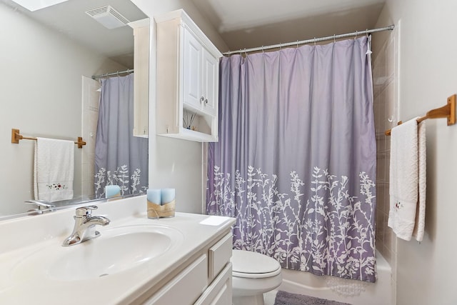 2708 High Meadow Rd, Naperville, IL 60564 - bathroom featuring vanity and shower / tub combo with curtain