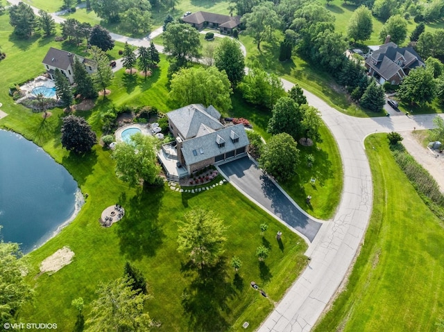 22902 W Lochanora Dr, Hawthorn Woods, IL 60047 - bird's eye view of a large body of water