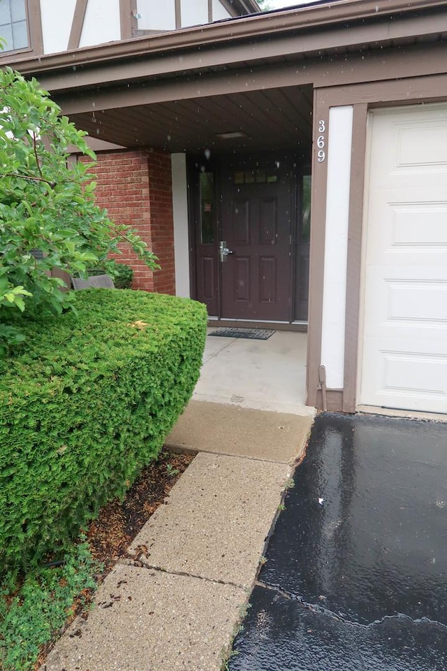 369 Ferndale Ct Unit B1, Schaumburg, IL 60193 - entrance to property featuring brick siding and a porch