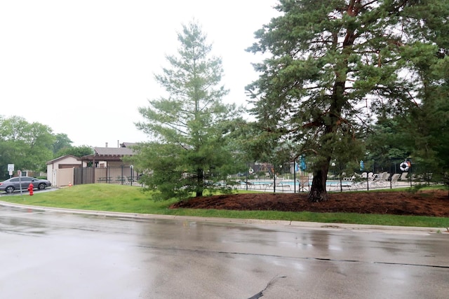 369 Ferndale Ct Unit B1, Schaumburg, IL 60193 - obstructed view of property with a community pool