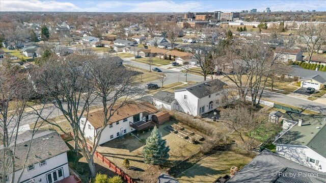 215 Brighton Rd, Elk Grove Village, IL 60007 - aerial overview of property's location featuring nearby suburban area
