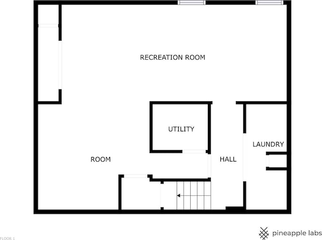 500 W Evergreen St, Wheaton, IL 60187 - view of floor plan / room layout