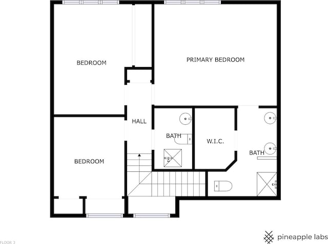 500 W Evergreen St, Wheaton, IL 60187 - view of home floor plan