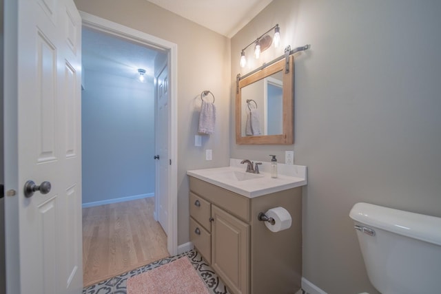 4526 Winn Rd, Sterling, IL 61081 - bathroom with vanity and wood finished floors