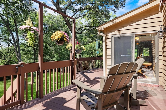 195 Hollow Way, Ingleside, IL 60041 - view of deck