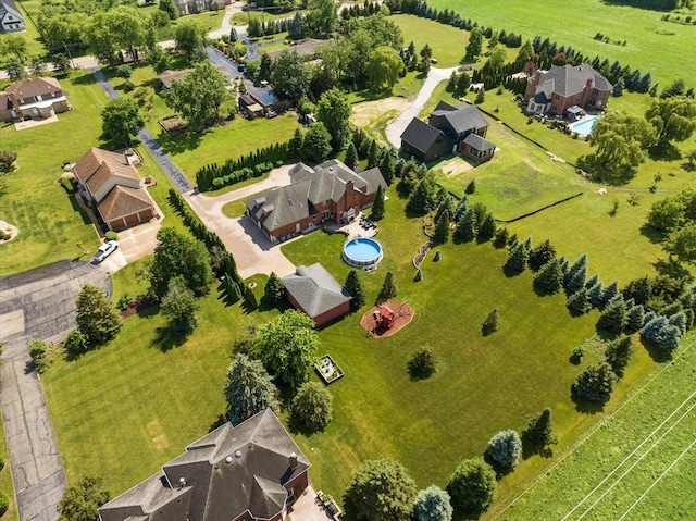 11010 W 131st St, Palos Park, IL 60464 - aerial perspective of suburban area