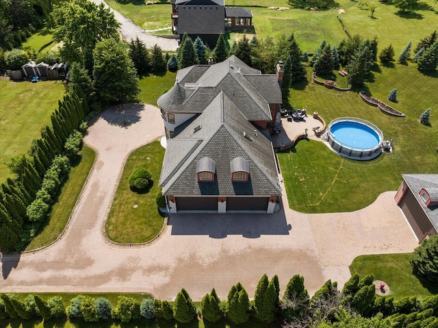 11010 W 131st St, Palos Park, IL 60464 - aerial view of property and surrounding area
