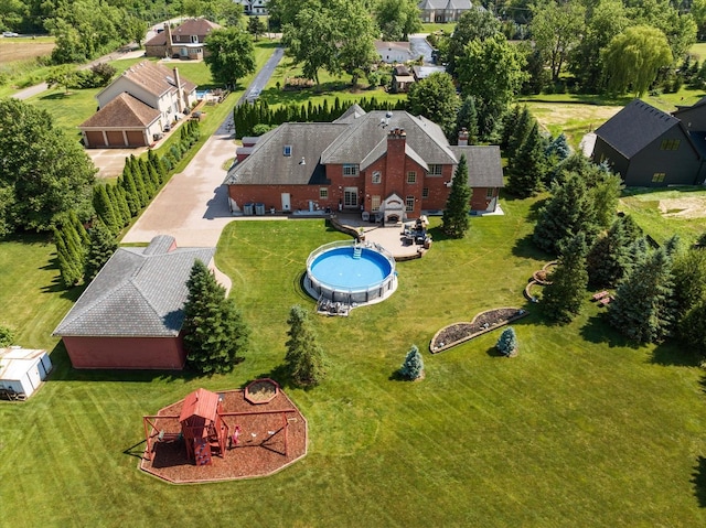 11010 W 131st St, Palos Park, IL 60464 - view of subject property featuring a pool