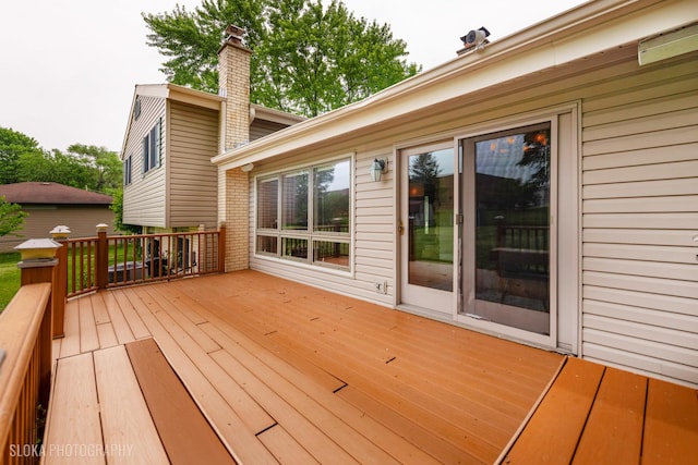 21W724 Park Ave, Lombard, IL 60148 - view of wooden deck