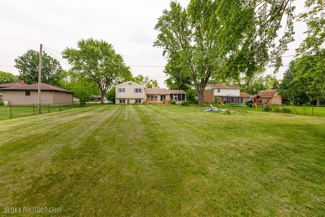 21W724 Park Ave, Lombard, IL 60148 - view of yard featuring a playground