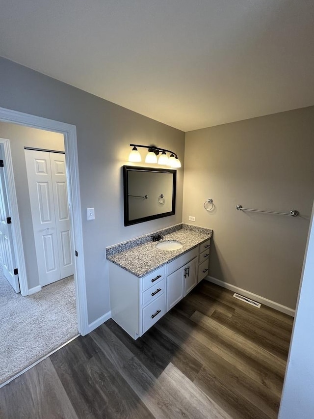 26518 W Deer Path, Channahon, IL 60410 - bathroom featuring wood finished floors and vanity