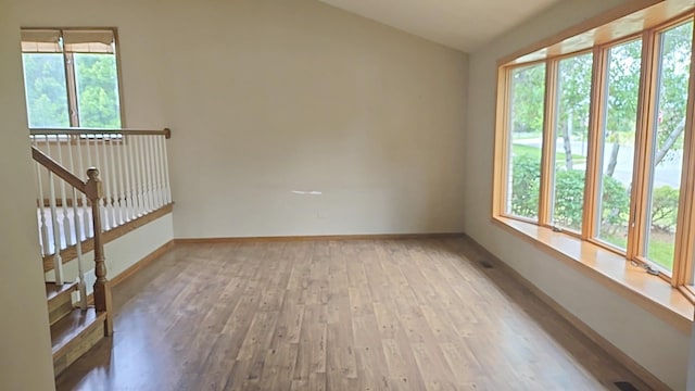8543 Carriage Ln, Tinley Park, IL 60487 - spare room with baseboards and wood finished floors