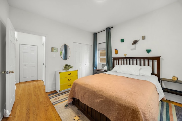 1252 W Pratt Blvd Unit 2, Chicago, IL 60626 - bedroom featuring light wood-style flooring and a closet