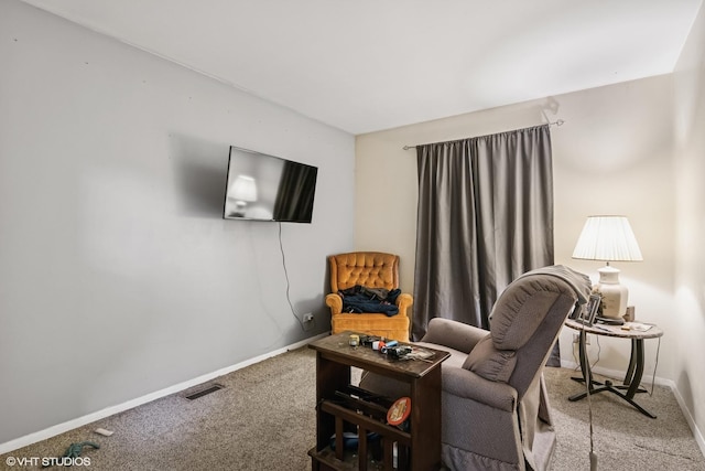 1329 Gloucester Cir, Carol Stream, IL 60188 - living area featuring carpet flooring and baseboards