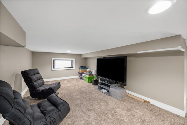 5401 Carpenter St, Downers Grove, IL 60515 - carpeted living room featuring baseboards