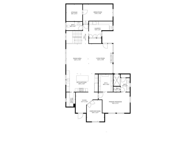 5401 Carpenter St, Downers Grove, IL 60515 - view of property floor plan