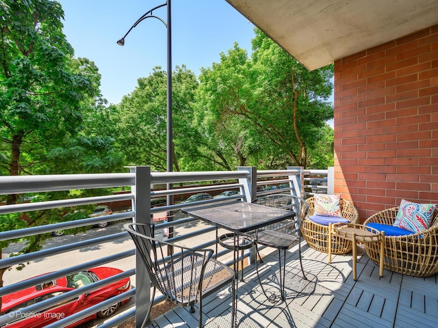 1100 W Montrose Ave Unit 207, Chicago, IL 60613 - view of balcony