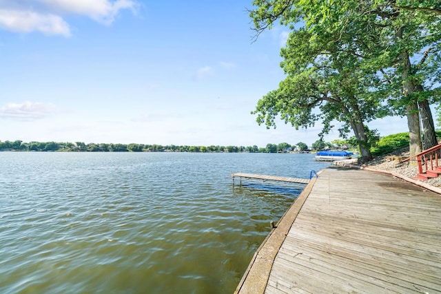 309 Holiday Dr, Lake Holiday, IL 60552 - dock featuring a water view
