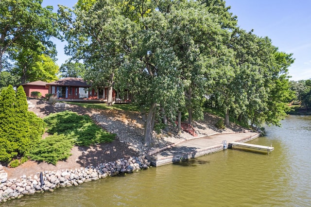 309 Holiday Dr, Lake Holiday, IL 60552 - dock with a water view