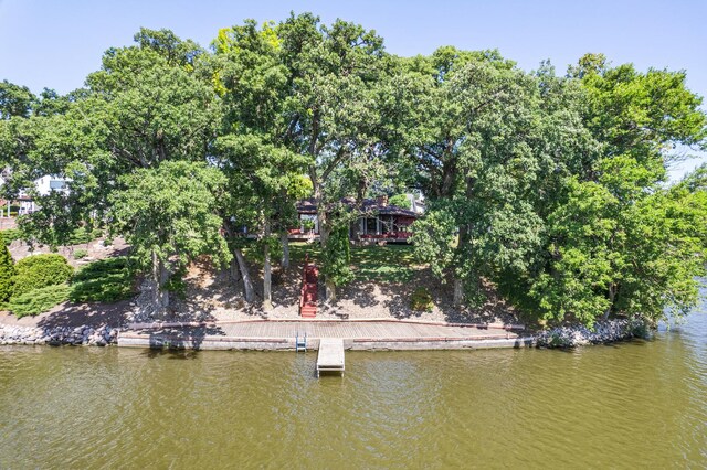 309 Holiday Dr, Lake Holiday, IL 60552 - dock area with a water view