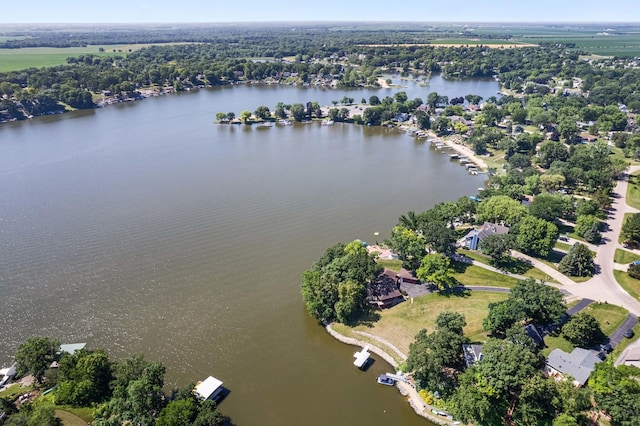 309 Holiday Dr, Lake Holiday, IL 60552 - aerial view of property and surrounding area with a nearby body of water
