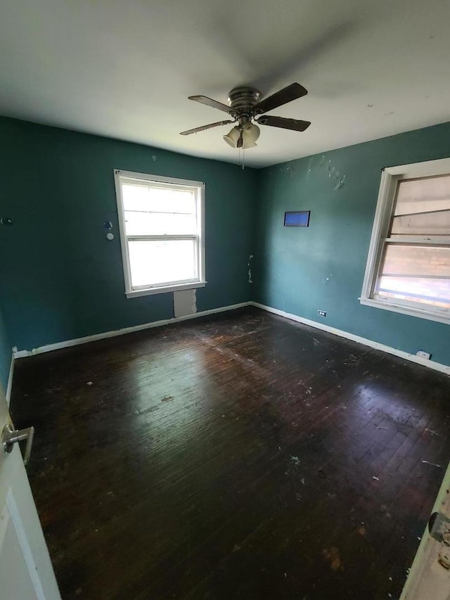 3 E 140th Ct, Riverdale, IL 60827 - unfurnished room with ceiling fan and wood finished floors