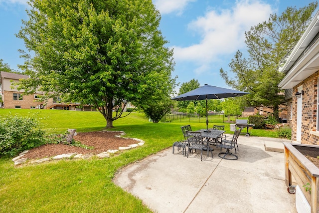 6730 Revere Rd, Downers Grove, IL 60516 - view of patio featuring outdoor dining space