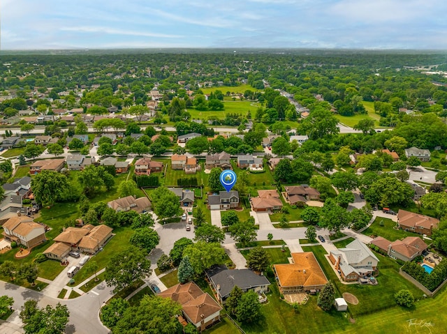 6730 Revere Rd, Downers Grove, IL 60516 - aerial perspective of suburban area