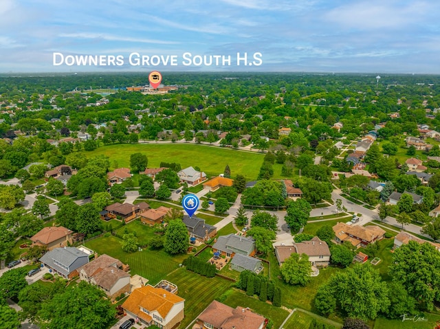 6730 Revere Rd, Downers Grove, IL 60516 - aerial view of residential area