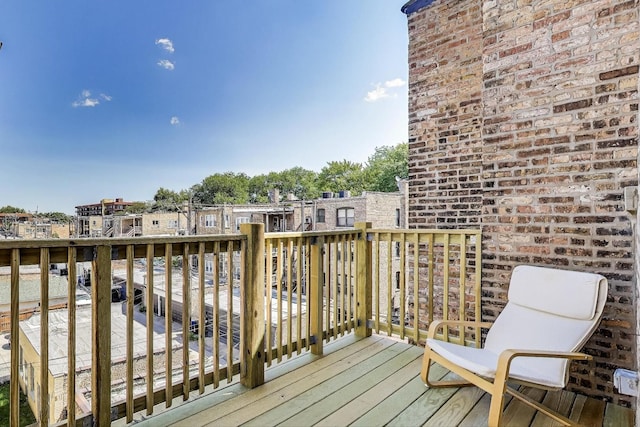 2618 W Rosemont Ave Unit 3, Chicago, IL 60659 - view of deck