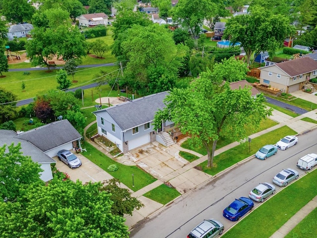 721 Lacy Ave, Streamwood, IL 60107 - aerial perspective of suburban area