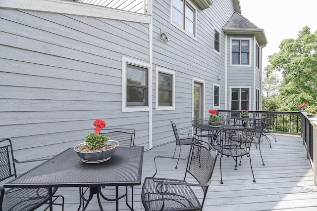 3 Laurel Ct, Galena, IL 61036 - deck featuring outdoor dining space
