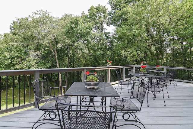 3 Laurel Ct, Galena, IL 61036 - deck featuring outdoor dining area