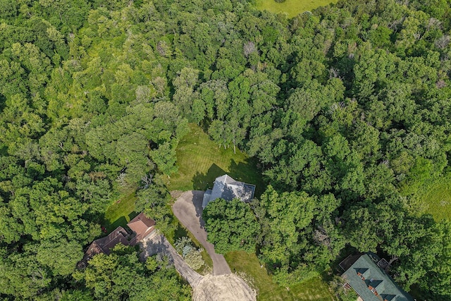 3 Laurel Ct, Galena, IL 61036 - aerial view of property's location with a heavily wooded area