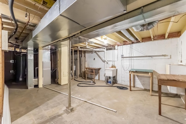 352 W 106th Pl, Chicago, IL 60628 - unfinished basement featuring a sink