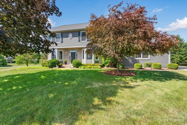 8980 Bardwell Ln, Lakewood, IL 60014 - view of front of property with a front yard