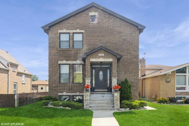 5733 S Neenah Ave, Chicago, IL 60638 - view of front of property with brick siding
