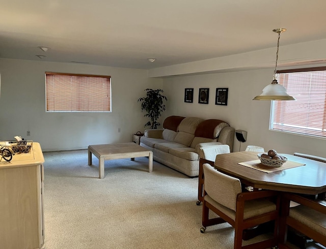 8142 N Chester Ave, Niles, IL 60714 - living room with light carpet