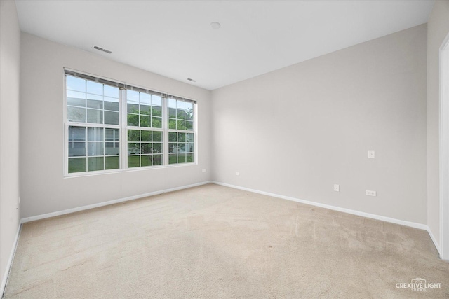 13611 Hemlock Rd, Huntley, IL 60142 - spare room with baseboards and carpet floors
