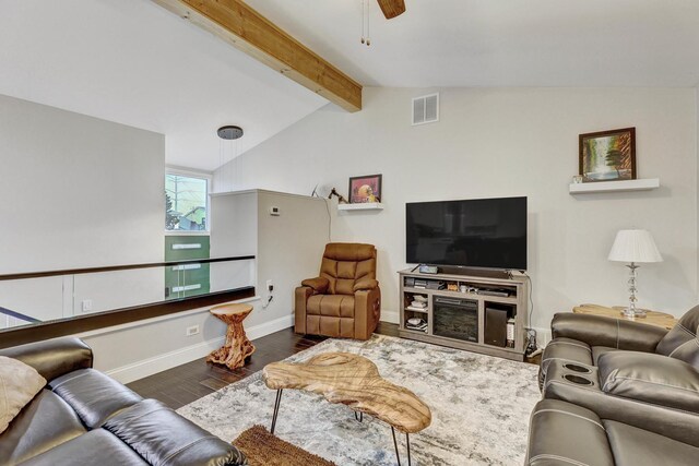 9810 N Lauren Ln, Niles, IL 60714 - living room featuring wood finished floors and ceiling fan