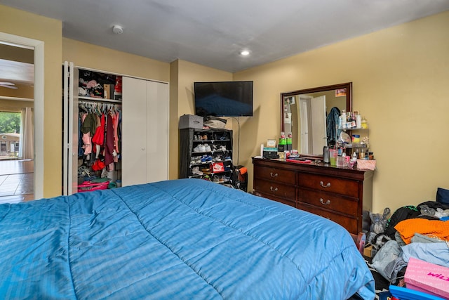 629 N Carroll Pkwy Unit 207, Glenwood, IL 60425 - bedroom with a closet