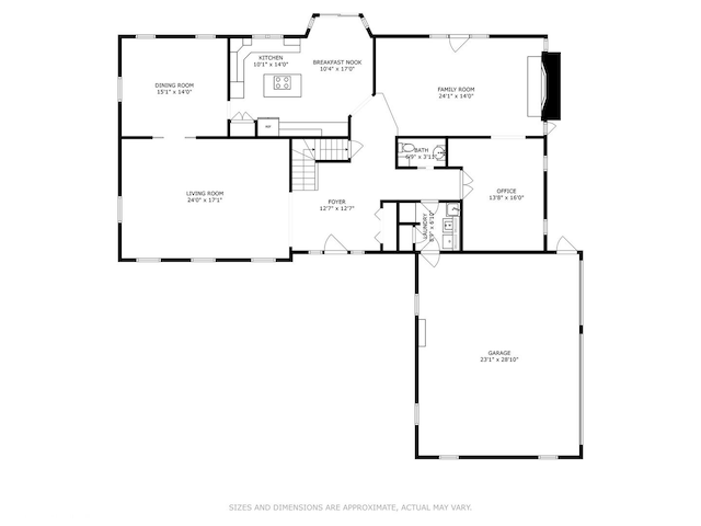 1165 Carberry Cir, Inverness, IL 60067 - view of property floor plan