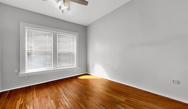 7318 W Archer Ave, Summit, IL 60501 - spare room featuring ceiling fan and wood-type flooring
