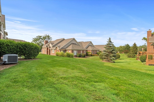 13261 Forest Ridge Dr Unit 0, Palos Heights, IL 60463 - view of front of property featuring a front yard and a chimney