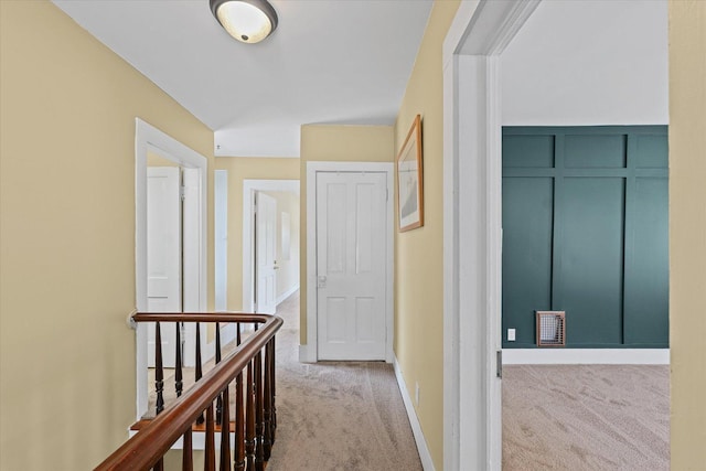 835 E Pells St, Paxton, IL 60957 - hallway with carpet flooring and baseboards