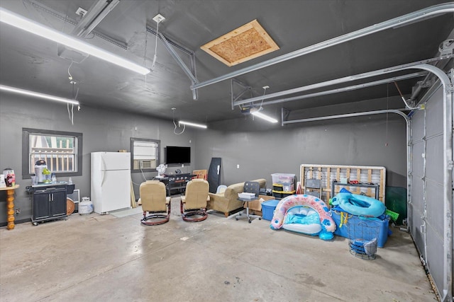 835 E Pells St, Paxton, IL 60957 - garage with freestanding refrigerator
