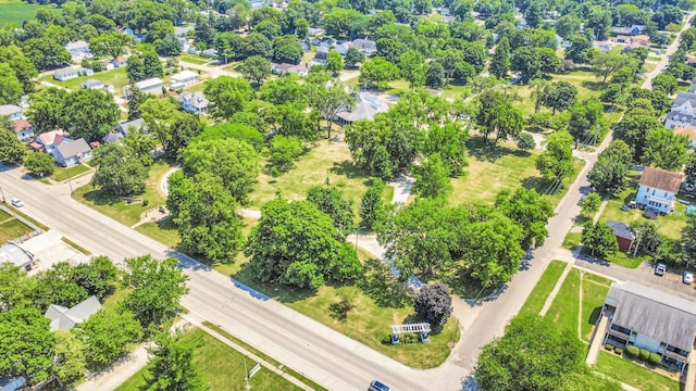 835 E Pells St, Paxton, IL 60957 - aerial perspective of suburban area featuring a tree filled landscape