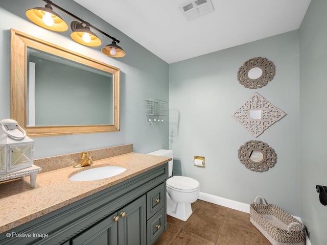 624 63rd St, Downers Grove, IL 60516 - bathroom featuring vanity and tile patterned floors